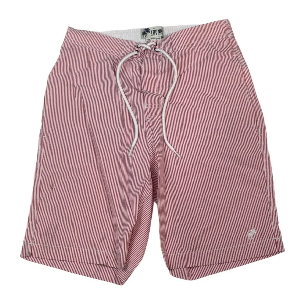 SH86 TRUNKS Seersucker Preppy Chubby Trunks S